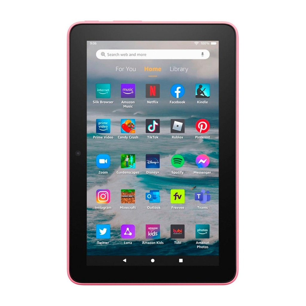 TABLET AMAZON FIRE 7 2GB RAM 16GB MEMORIA 12VA GENERACION VERSION 2022 (ROSA)