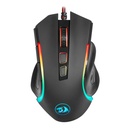MOUSE GAMER REDRAGON GRIFFIN M607 CON LUCES RGB (NEGRO)