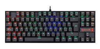 [0109068501] TECLADO GAMER REDRAGON KUMARA K552 CON LUCES RGB EN ESPAÑOL (NEGRO)