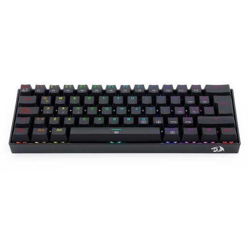 [0109068701] TECLADO GAMER REDRAGON DRAGONBORN K630 CON LUCES RGB SWITCH ROJO EN INGLES (BLANCO)