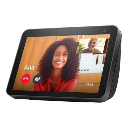 [0106072701] ALTAVOZ INTELIGENTE AMAZON ECHO SHOW 8 2DA GENERACION (NEGRO)