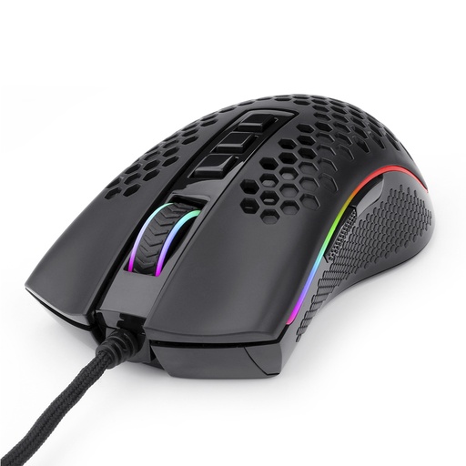 [0109070201] MOUSE INALAMBRICO GAMER REDRAGON STORM ELITE M988 CON LUCES RGB (NEGRO)