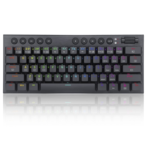 [0109071401] TECLADO INALAMBRICO REDRAGON K632 PRO SWITCH ROJO EN INGLES (NEGRO)