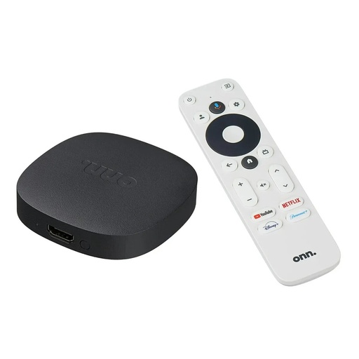 [0103043401] TV BOX ONN 2309A CON GOOGLE TV 4K (NEGRO)