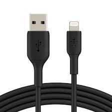 [0108039701] CABLE BELKIN CAA001BT2MBK USB TIPO A - LIGHTNING 1M (NEGRO)